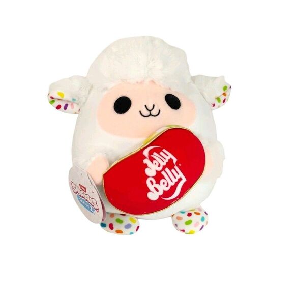 Snackles 8" Plush Barbra The LAMB JELLY BELLY  Collectible Series 2 Zuru NEW - Picture 1 of 16